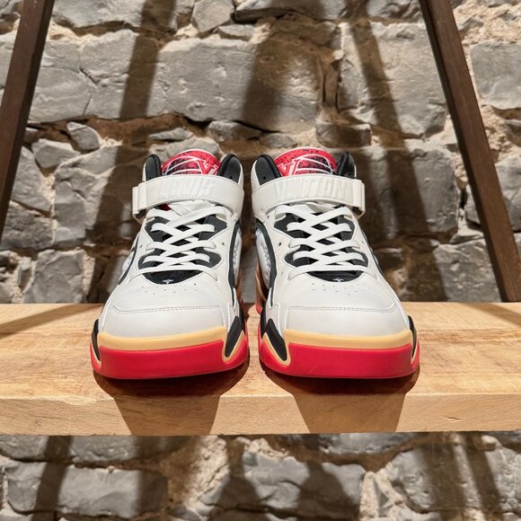 Louis Vuitton FW22 White Red Trainer 2 Basketball Sneakers - Picture 3 of 13